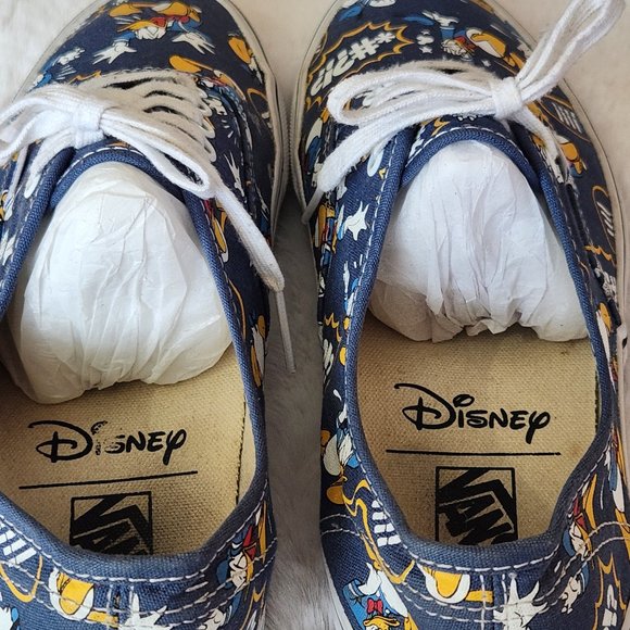 Vans Limited Edition Donald Duck Disney tennis shoes Men 9.5 Womens 11 - Picture 11 of 16